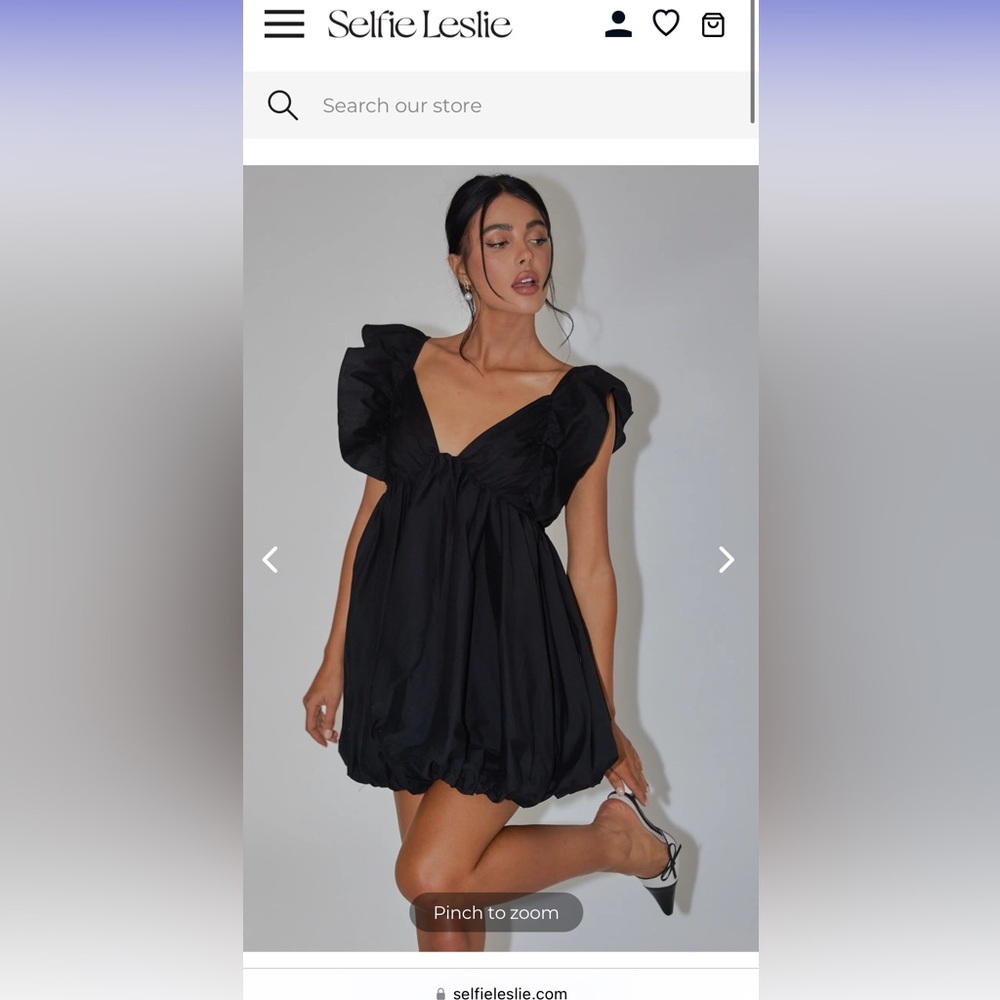 Selfie Leslie Bubble Dress